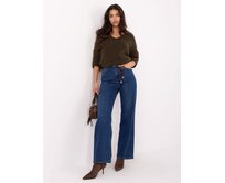 RUE Dámské jeansy HUMALEN tmavě modrá, S