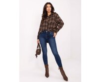 RUE Dámské jeansy SAVABOR tmavě modrá, XL