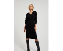 Moodo šaty dámské RIVER černá, M