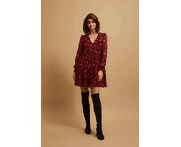 Moodo šaty dámské WTUI hnědá, S