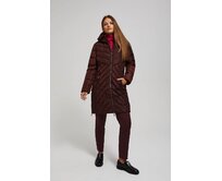 Moodo Kabát dámský DIROI fialová, 36