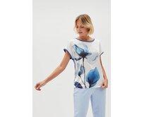 Moodo Tričko dámské TINA modrá, L