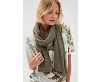 Moodo šátek dámský PUNT světle zelená