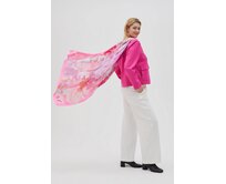 Moodo šátek dámský LET růžová