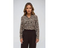 Moodo Košile dámská JASNOVA světle hnědá, XL