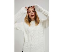 Moodo Svetr dámský JITU bílá, L