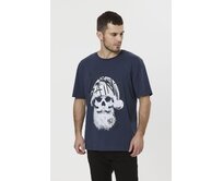 Diverse Triko pánské XMASS SKULL 04 tmavě modrá, L