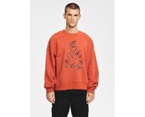 Diverse Pánská mikina DKR DUST C oranžová, L