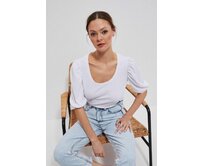 Moodo Halenka dámská BUFIA bílá, XS