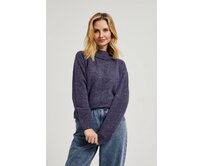 Moodo Svetr dámský UTSI fialová, XL