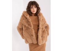 RUE Bunda dámská ZENVE světle hnědá, L//XL