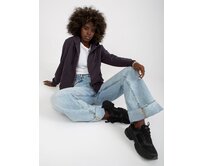 RUE Dámská mikina ROBIT antracit, S