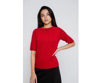 Moodo Svetr dámský RESTER červená, XL