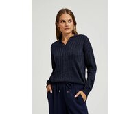 Moodo Svetr dámský CALT tmavě modrá, S