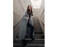 Moodo Kabát dámský TIZI šedá, M