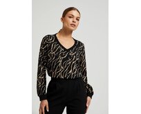 Moodo Košile dámská GOLDEN černá, 36