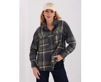 RUE Košile dámská TKANYMO khaki, M