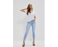 Moodo Kalhoty dámské SIMA světle modrá, S