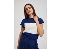 Moodo Tričko dámské LENU modrá, XS