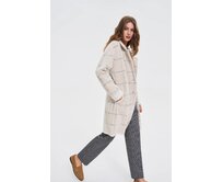 Moodo Plášť dámský KAJIXE béžová, XS