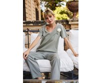 Moodo Tričko dámské PUST světle zelená, M