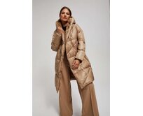 Moodo Kabát dámský RUTU hnědá, XS