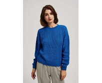 Moodo Svetr dámský COLL modrá, XL