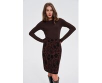 Moodo Tričko dámské LIKUS hnědá, XL