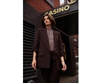 Moodo Sako dámské ZEMEPU hnědá, M