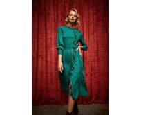 Moodo šaty dámské SMARAGD zelená, S