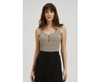 Moodo Tričko dámské SEMS béžová, XXL