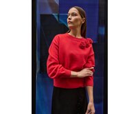 Moodo Svetr dámský POLIS červená, XL