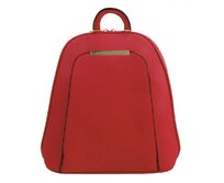 Dámský elegantní menší módní batoh / batůžek ITALY BAT0101 - červený