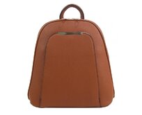Dámský elegantní menší módní batoh / batůžek ITALY BAT0101 - hnědý