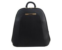 Dámský elegantní menší módní batoh / batůžek ITALY BAT0101 - černý