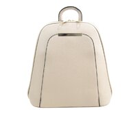 Dámský elegantní menší módní batoh / batůžek ITALY BAT0101 - krémový