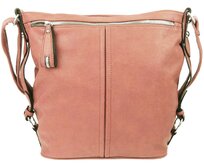 Velká A4 crossbody kabelka AK2483 - růžová