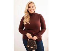 Dámský rolák - hnědý - vel. 46 Hnědá, 46