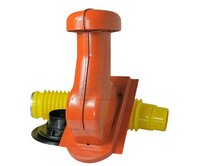 Odvětrávací komplet pro Bobrovku od šíře 180 mm, Cihlově červená
