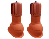 ROTOX - B - Střešní větrací komínek s turbínou pr. 150 mm