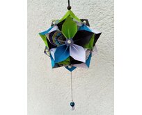 Kusudama - Modrý květ