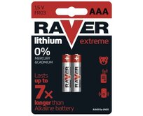 Baterie AAA Litium Raver
