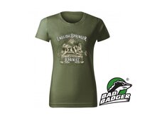 Bad Badger triko Anglický špringeršpaněl dámské Varianta: L Zelená, 100% bavlna
