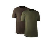 Deerhunter pánské trika sada 2 triček Varianta: 2XL Hnědá, 100% bavlna