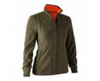 Deerhunter bunda dámská lady Pam Bonded fleece reversible Varianta: 40 Oranžová, Polyester / polyamid