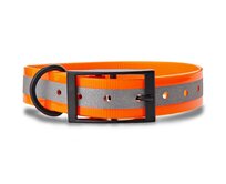 Rypo Reflexní obojek pro psa oranžový Varianta: L Reflexní, PVC