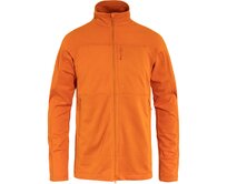 Fjällräven mikina Abisko Lite fleece oranžová XL Zelená, Bavlna / polyester