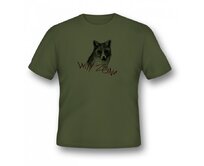Wildzone triko logo liška Varianta: 2XL Zelená, 100% bavlna