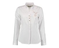 Orbis textil Orbis košile dámská bílá s jelenem 2879/01 dlouhý rukáv (V) Varianta: 50 Bílá, Bavlna / polyester