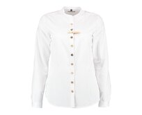 Orbis textil Orbis košile dámská bílá 2879/01 dlouhý rukáv (V) Varianta: 44 Bílá, Bavlna / polyester